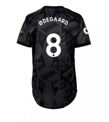 Arsenal Martin Odegaard #8 Bortedrakt Kvinner 2022-23 Kortermet
